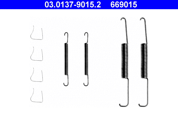 Accessory Kit, brake shoes (03.0137-9015.2)