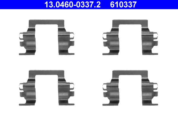 Accessory Kit, disc brake pad (13.0460-0337.2)
