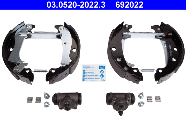 Brake Shoe Set (03.0520-2022.3)