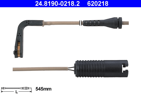 Warning Contact, brake pad wear (24.8190-0218.2)