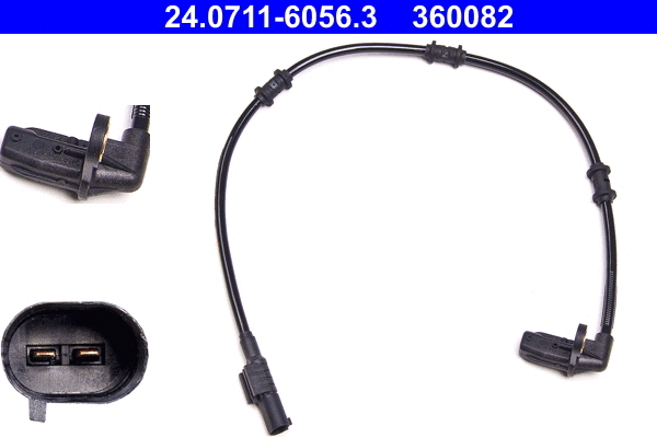 Sensor, wheel speed (24.0711-6056.3)