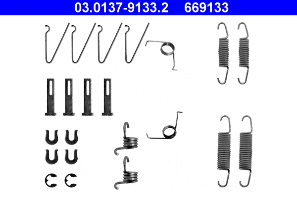 Accessory Kit, brake shoes (03.0137-9133.2)
