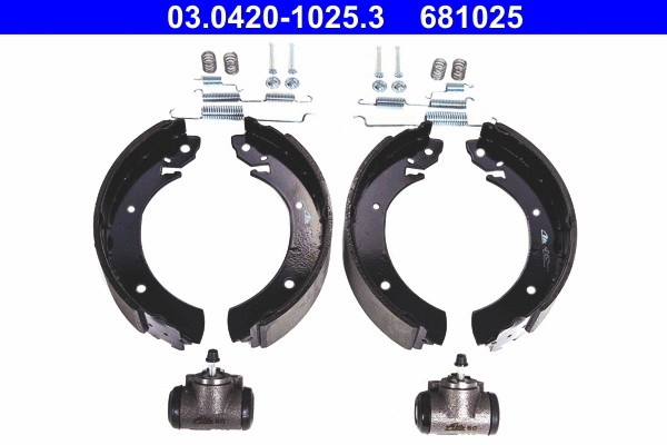 Brake Shoe Set (03.0420-1025.3)