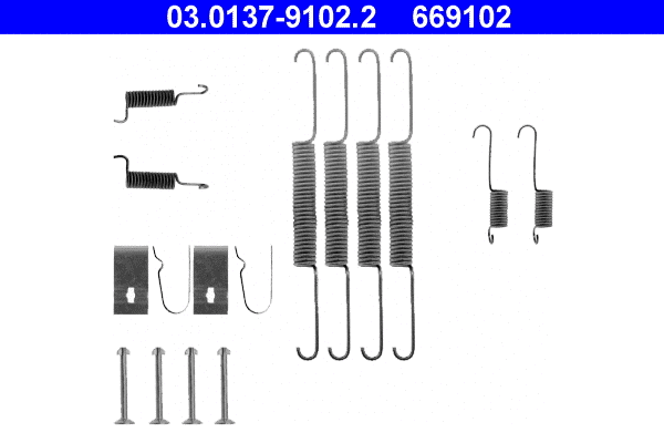 Accessory Kit, brake shoes (03.0137-9102.2)