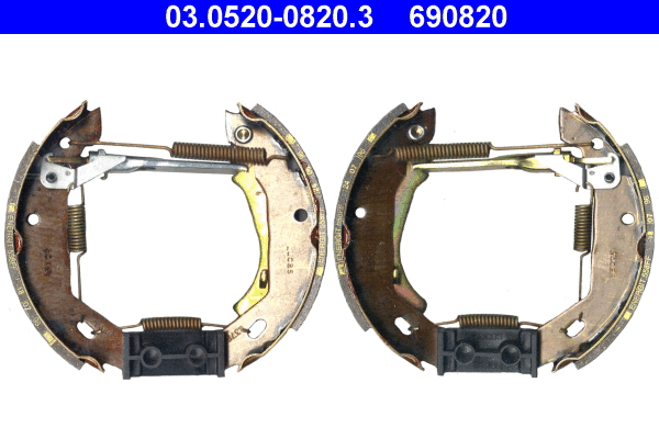 Brake Shoe Set (03.0520-0820.3)