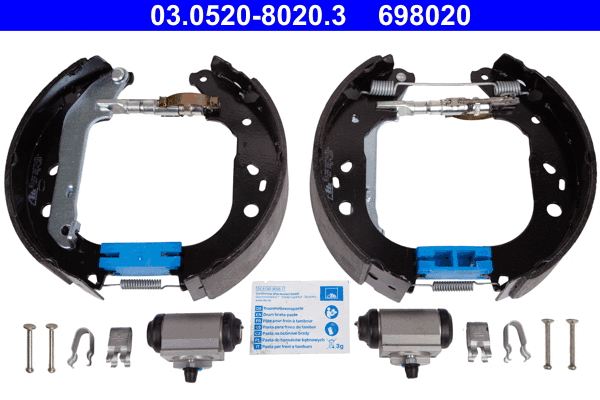 Brake Shoe Set (03.0520-8020.3)
