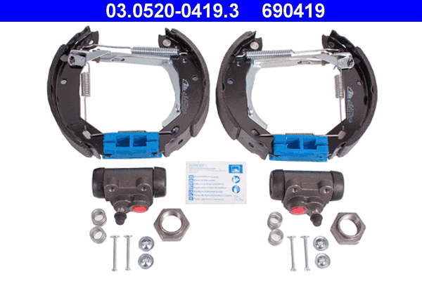 Brake Shoe Set (03.0520-0419.3)