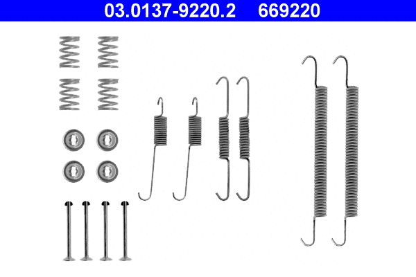 Accessory Kit, brake shoes (03.0137-9220.2)