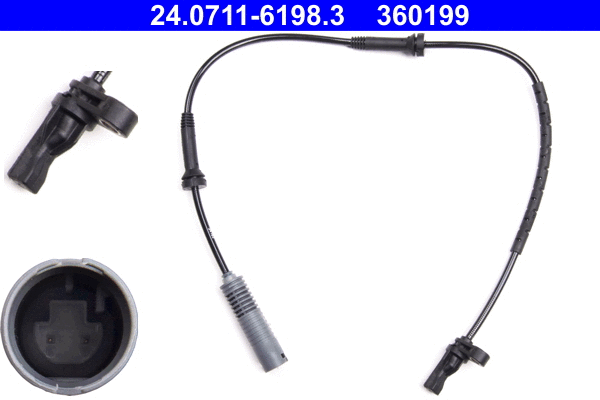 Sensor, wheel speed (24.0711-6198.3)