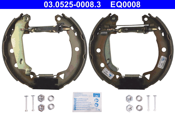 Brake Shoe Set (03.0525-0008.3)