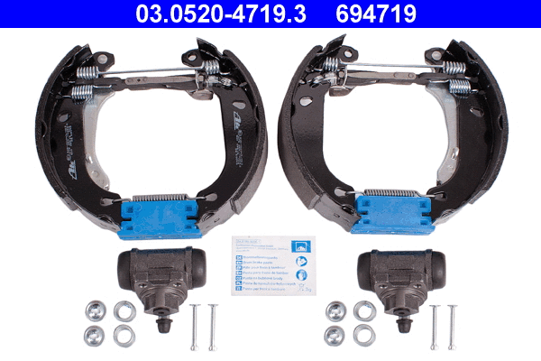 Brake Shoe Set (03.0520-4719.3)