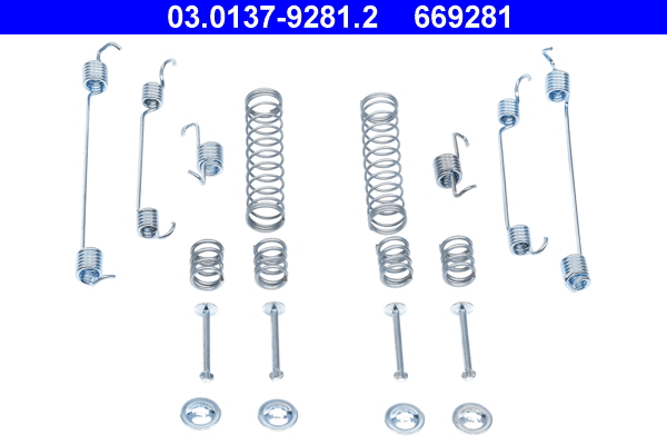 Accessory Kit, brake shoes