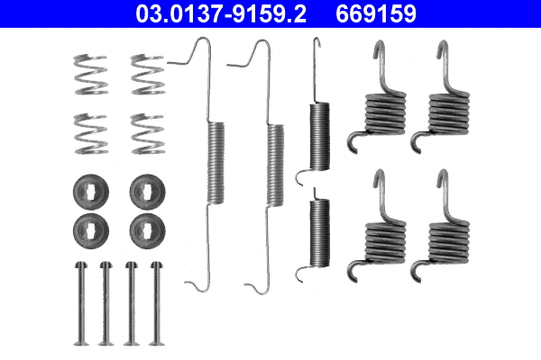 Accessory Kit, brake shoes (03.0137-9159.2)