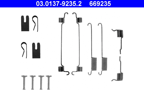Accessory Kit, brake shoes (03.0137-9235.2)