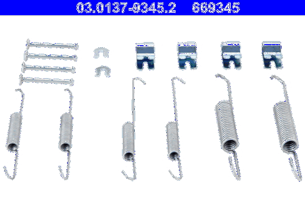 Accessory Kit, brake shoes