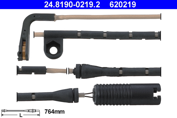 Warning Contact, brake pad wear (24.8190-0219.2)