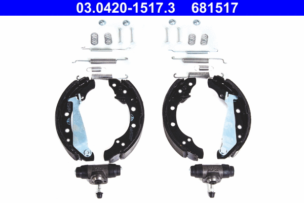 Brake Shoe Set (03.0420-1517.3)