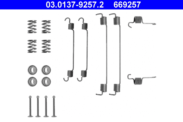 Accessory Kit, brake shoes (03.0137-9257.2)