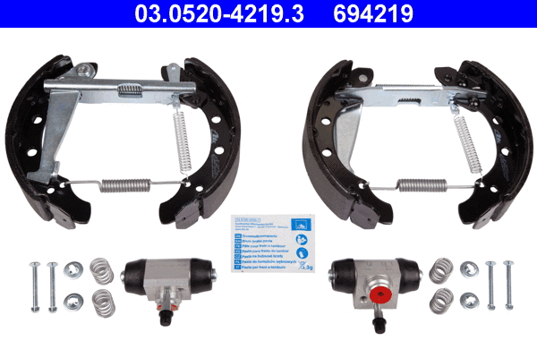 Brake Shoe Set (03.0520-4219.3)