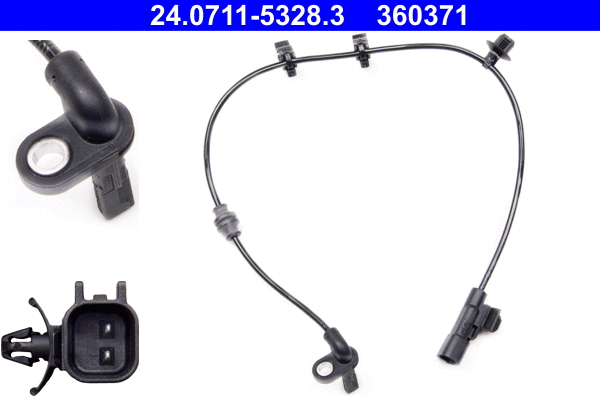 Sensor, wheel speed (24.0711-5328.3)