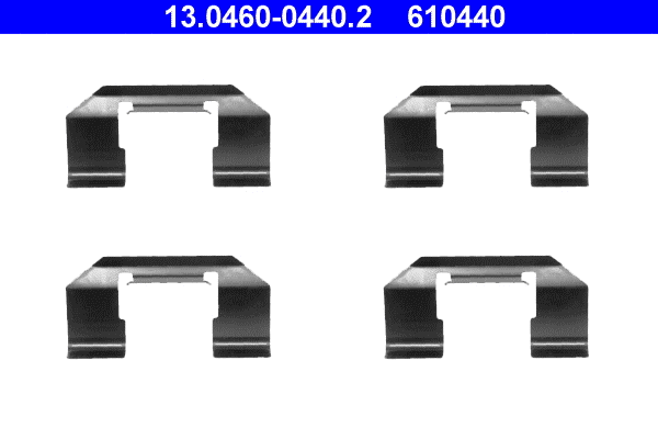 Accessory Kit, disc brake pad (13.0460-0440.2)