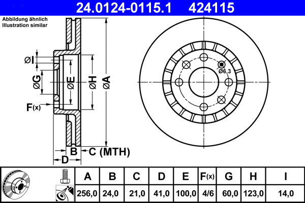 Brake Disc (24.0124-0115.1)