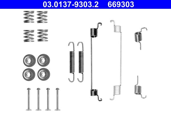 Accessory Kit, brake shoes (03.0137-9303.2)