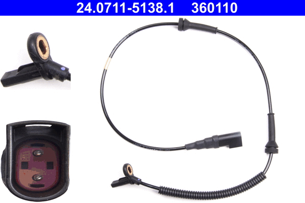 Sensor, wheel speed (24.0711-5138.1)