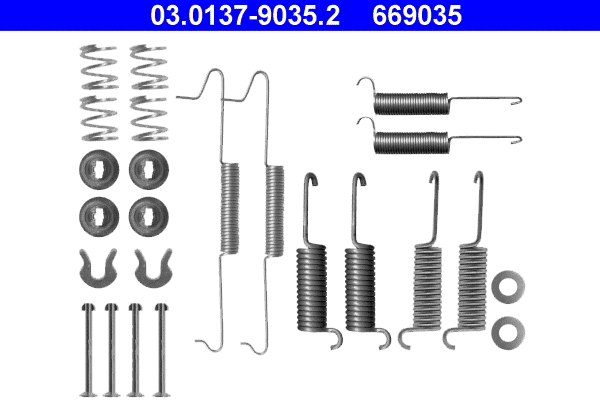 Accessory Kit, brake shoes (03.0137-9035.2)