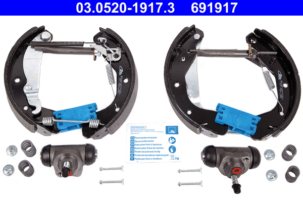 Brake Shoe Set (03.0520-1917.3)