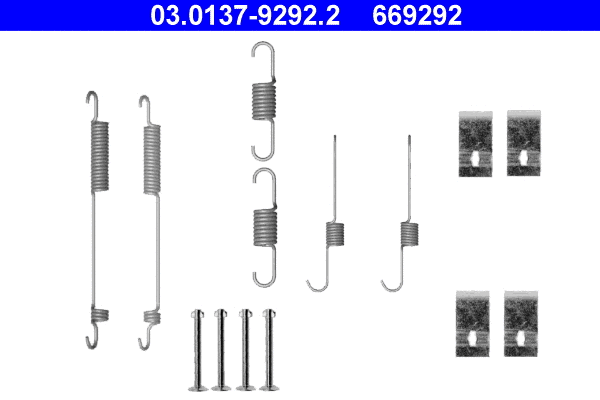 Accessory Kit, brake shoes (03.0137-9292.2)