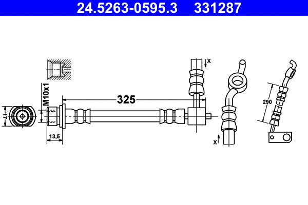 Brake Hose (24.5263-0595.3)