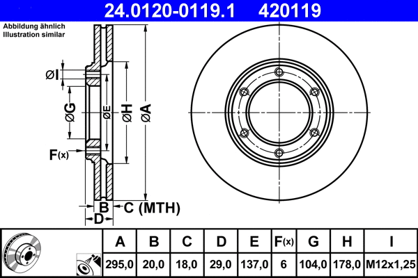 Brake Disc (24.0120-0119.1)