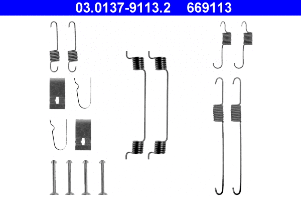 Accessory Kit, brake shoes (03.0137-9113.2)