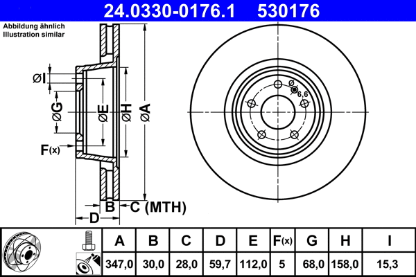 Brake Disc (24.0330-0176.1)
