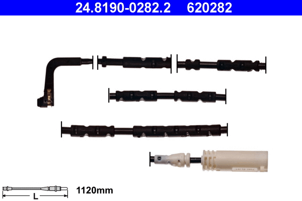 Warning Contact, brake pad wear (24.8190-0282.2)
