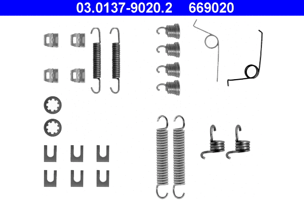 Accessory Kit, brake shoes (03.0137-9020.2)