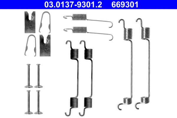 Accessory Kit, brake shoes (03.0137-9301.2)