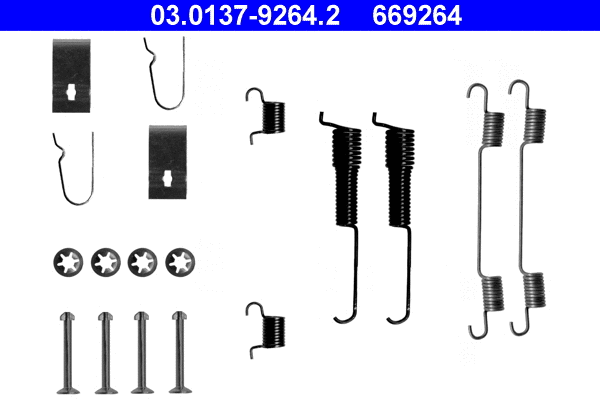 Accessory Kit, brake shoes (03.0137-9264.2)
