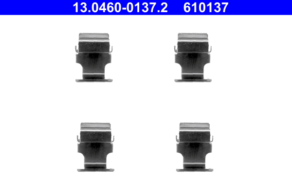 Accessory Kit, disc brake pad (13.0460-0137.2)