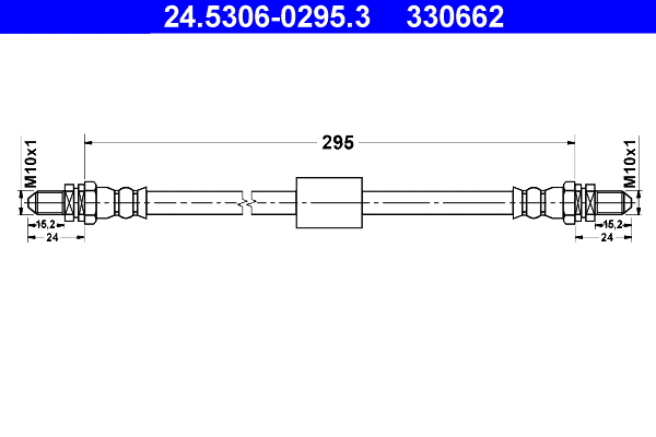 Brake Hose (24.5306-0295.3)