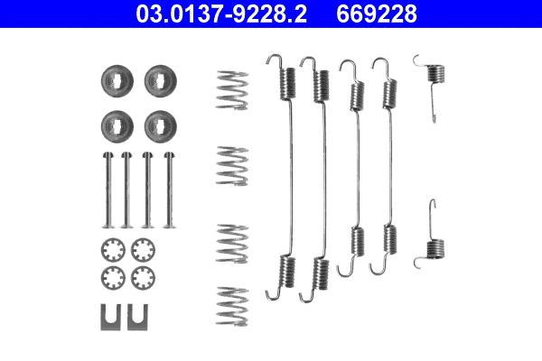Accessory Kit, brake shoes (03.0137-9228.2)