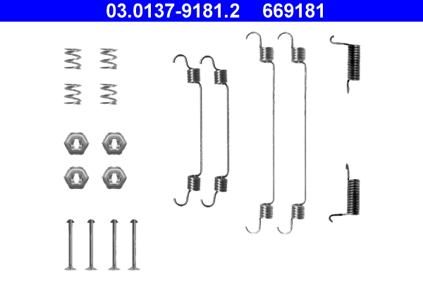 Accessory Kit, brake shoes (03.0137-9181.2)