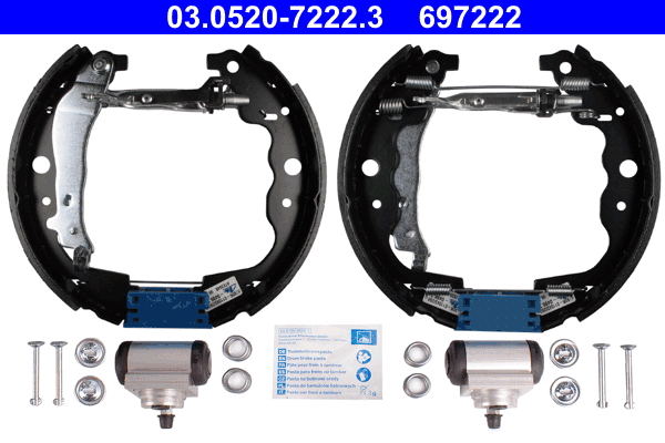 Brake Shoe Set (03.0520-7222.3)