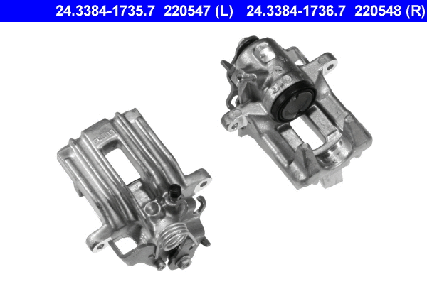 Brake Caliper (24.3384-1735.7)