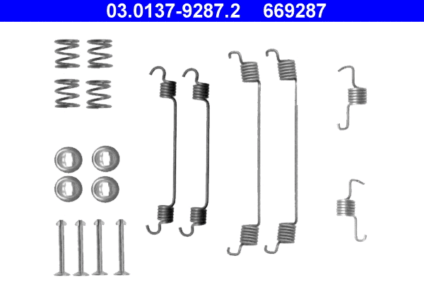 Accessory Kit, brake shoes (03.0137-9287.2)