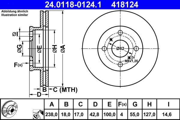Brake Disc (24.0118-0124.1)