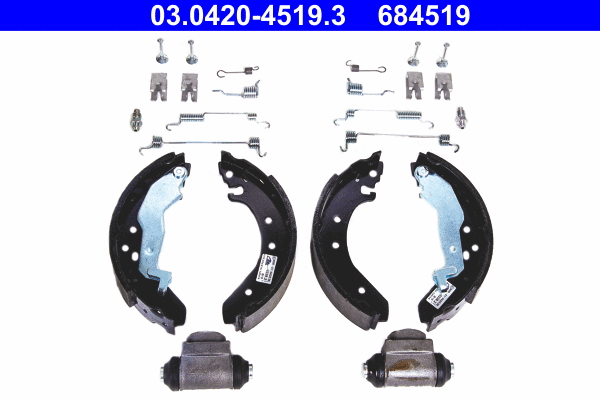 Brake Shoe Set (03.0420-4519.3)
