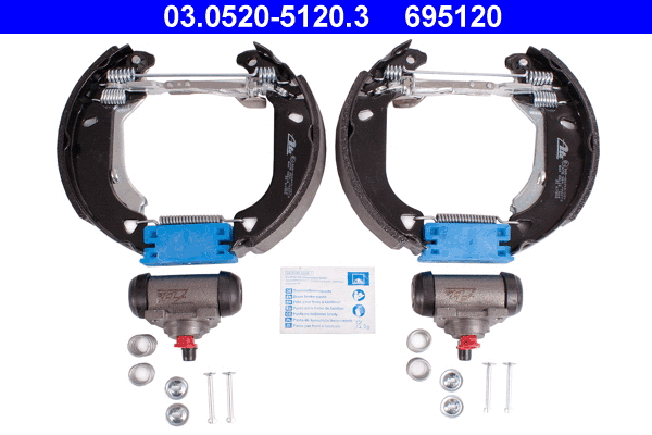 Brake Shoe Set (03.0520-5120.3)