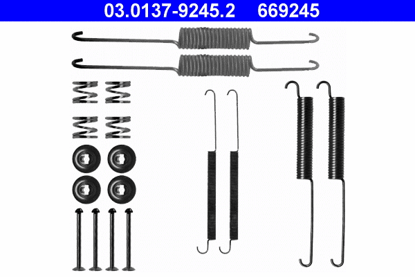 Accessory Kit, brake shoes (03.0137-9245.2)